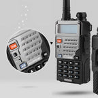 Portable Two-Way Radio Walkie Talkies with Keypad