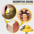 S Heavy-Duty 45 Degree Lock Miter Bit – For Flawless Woodworking Joints