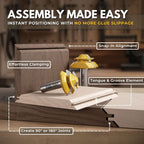 S Heavy-Duty 45 Degree Lock Miter Bit – For Flawless Woodworking Joints