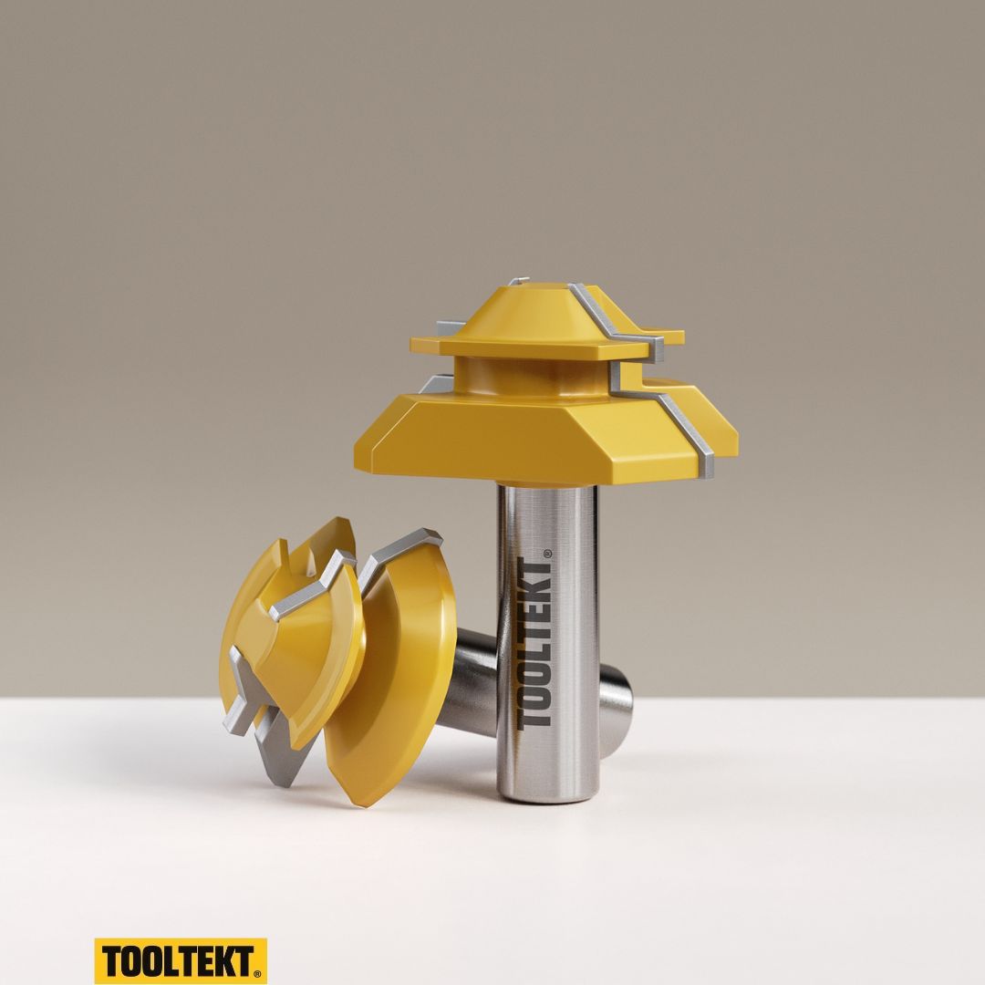 S Heavy-Duty 45 Degree Lock Miter Bit – For Flawless Woodworking Joints