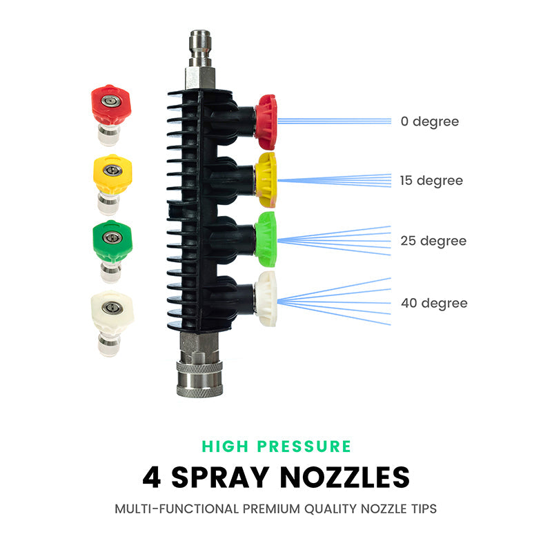 Pressure Washer Wand Extension with Spray Nozzle