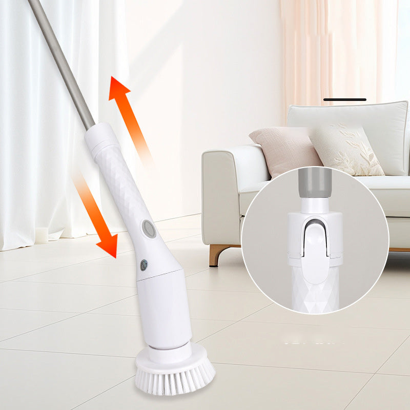 Waterproof Telescopic Electric Spin Scrubber