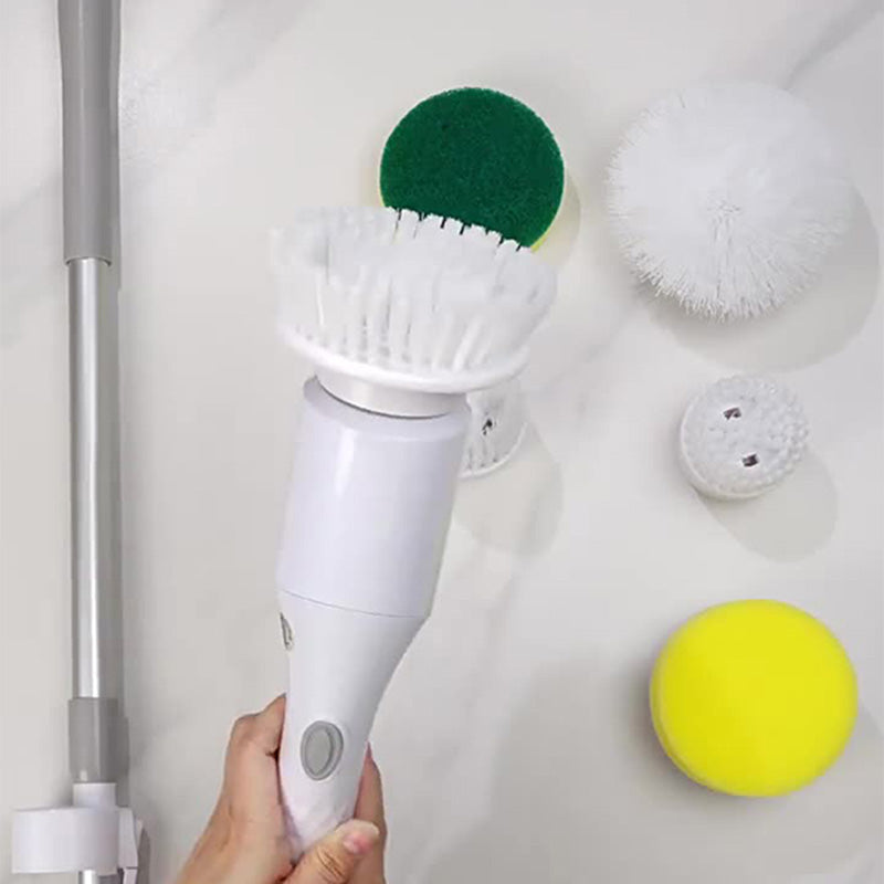 Waterproof Telescopic Electric Spin Scrubber