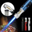 Outdoor windproof refillable flashlight lighter