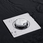 Spring Core Shower Floor Drain Cover – Prevents Clogs & Hair Buildup