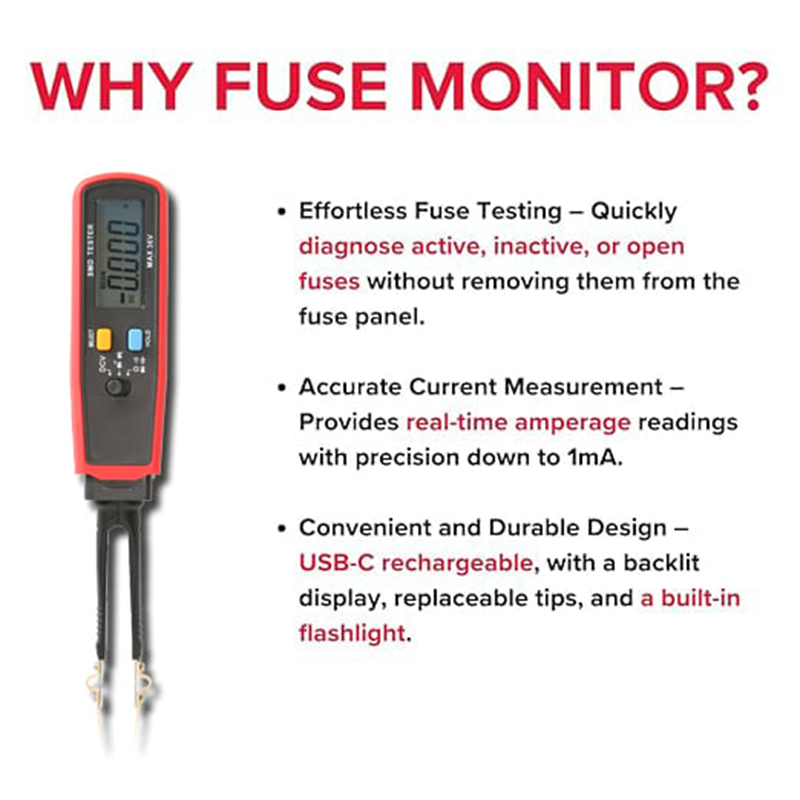 6000 Counts Digital SMD Tester with Auto Range