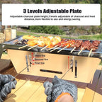 49% 0FF Stainless Steel Folding Outdoor Barbecue