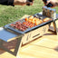 49% 0FF Stainless Steel Folding Outdoor Barbecue