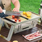 49% 0FF Stainless Steel Folding Outdoor Barbecue