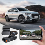 Dash 4G Car Camera with Front and Interior Recording