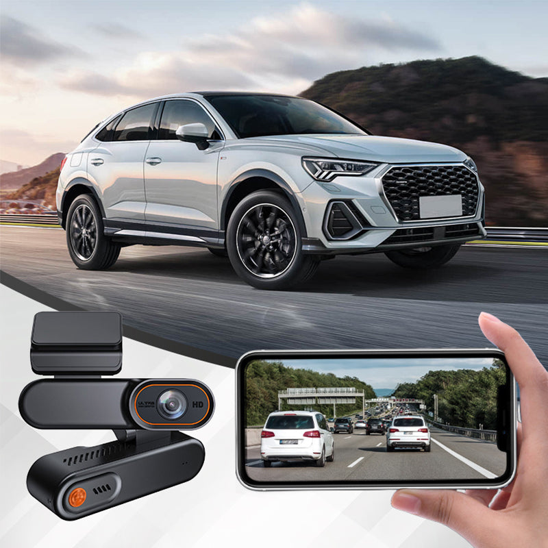 Dash 4G Car Camera with Front and Interior Recording