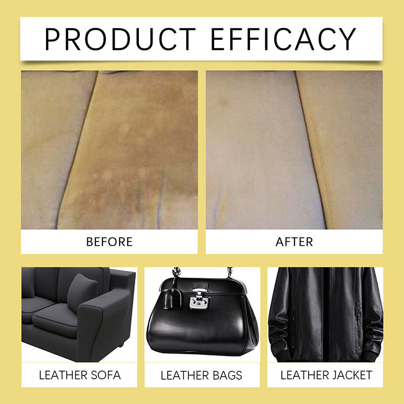 Multifunctional strong deep cleaning, refurbishing leather cleaner