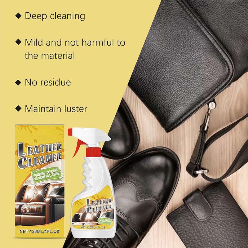 Multifunctional strong deep cleaning, refurbishing leather cleaner