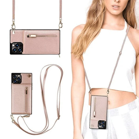 Sale CROSSBODY WALLET IPHONE CASE - CREDIT CARD HOLDER