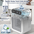Oferta especial de verano Mini Acondicionador de Aire Portátil Enfriador Humidificador