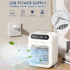 Oferta especial de verano Mini Acondicionador de Aire Portátil Enfriador Humidificador
