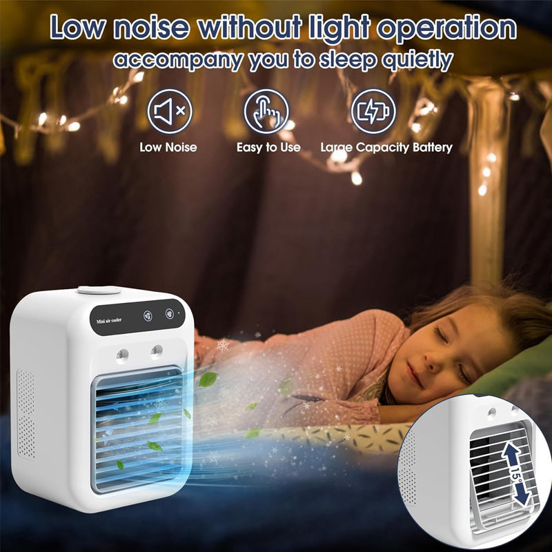 Oferta especial de verano Mini Acondicionador de Aire Portátil Enfriador Humidificador