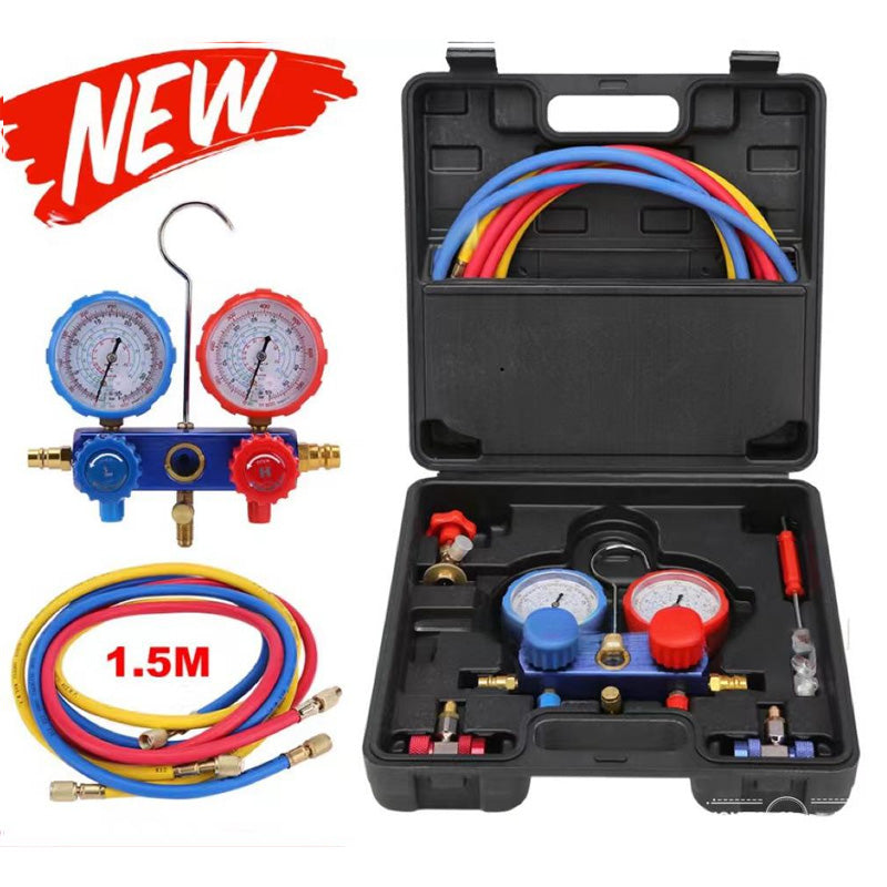 3 Way R134/R22/R410 AC Gauges