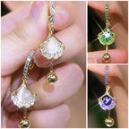 Delicate Ginkgo Leaf Earrings for Women