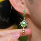 Delicate Ginkgo Leaf Earrings for Women