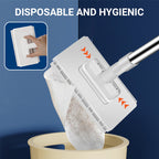 Sales Disposable Dust Mop with 4 Reusable Cloths