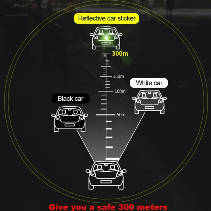 Car Star Reflective Stickers