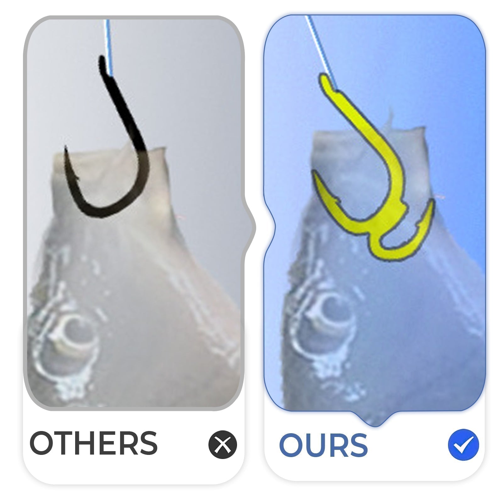 New Hot Selling Classic Sharp Double Fishing Hooks
