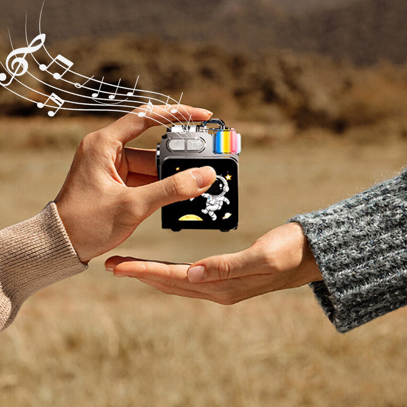 Portable Wireless Bluetooth Speaker Pocket Rocker! Louder than a bear’s yawn, fits in your coffee mug! "