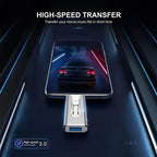 64GB~1TB Micro USB + MFi Certified + 8 Pin + USB 3.0 4 in1 Flash Drive for Android/PC