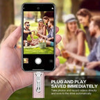 64GB~1TB Micro USB + MFi Certified + 8 Pin + USB 3.0 4 in1 Flash Drive for Android/PC
