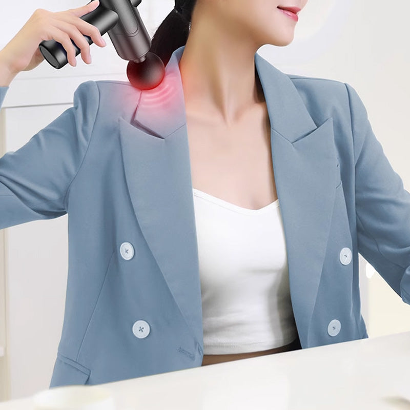 Handheld Electric Massage Gun with 4PCS Heads