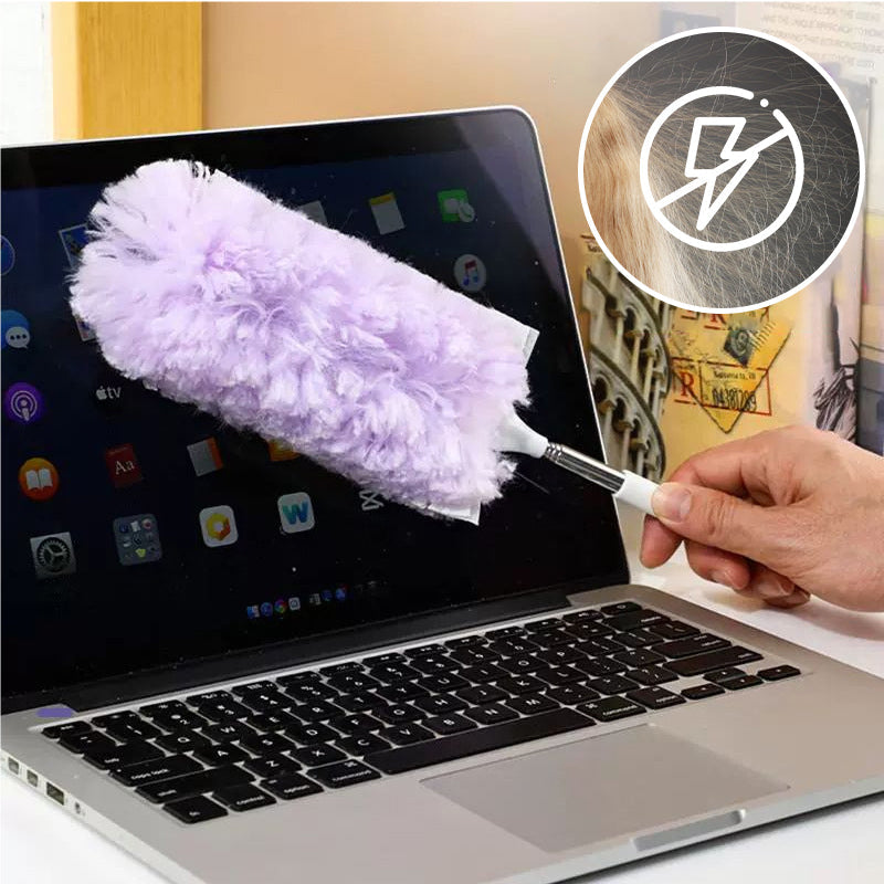 Special, Multipurpose Disposable Bendable Duster with Extendable Pole
