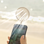Portable Magnetic Fan with Adjustable Ring Stand