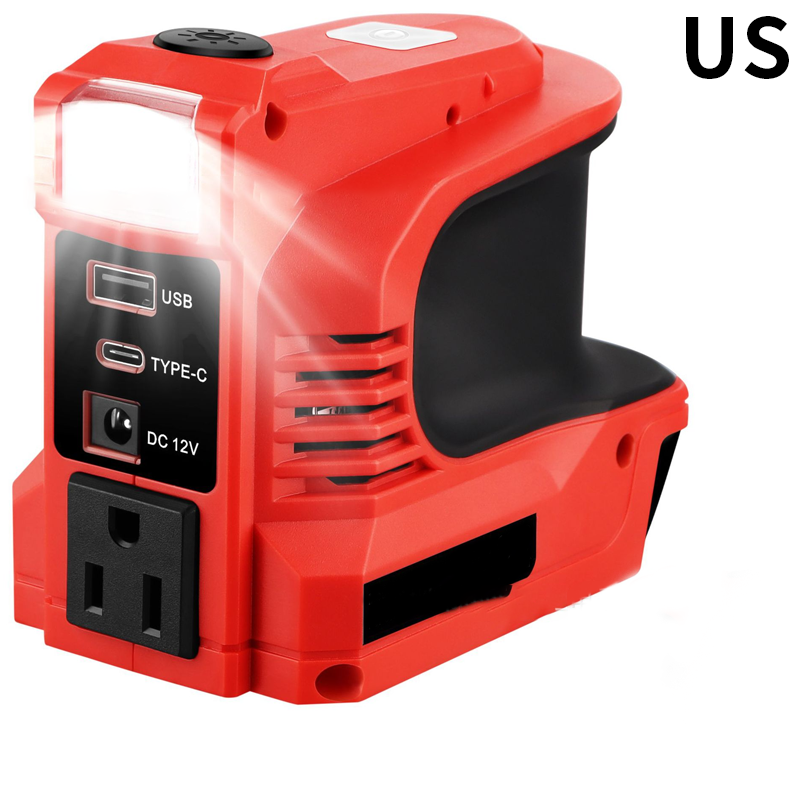Compact DC to AC Inverter - Suitable for cars, motorhomes, outdoor use
