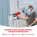 Portable High-Power Electric Paint Sprayer Set