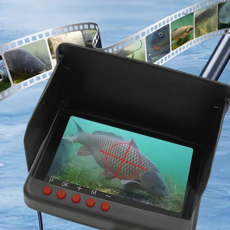 No more worrying about not being able to catch fish Underwater Camera
