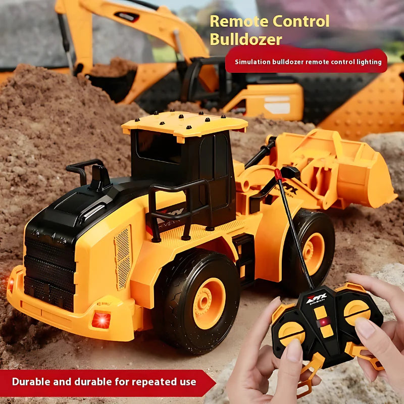 Rechargeable Remote Control Construction Vehicle Toy