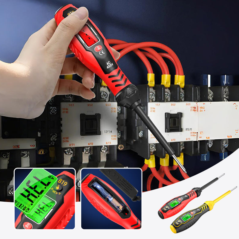 Intelligent Non-Contact Voltage Tester - Safe & Efficient Electrician's Best Tool