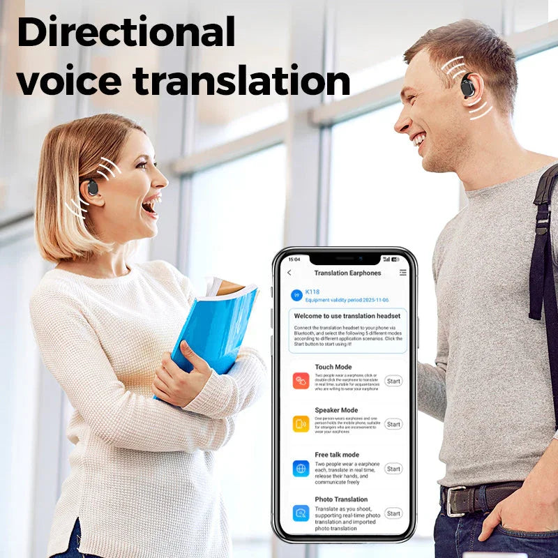 Promotion - The best gift of all-AI Translation Wireless OWS Bluetooth5.4 Earphones