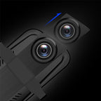 Touchscreen Dash Cam with Rearview Camera