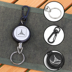 50% Heavy-Duty Retractable Keychain
