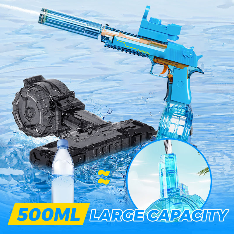 Electric Rapid-Fire Water Shooter for Outdoor Fun