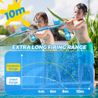 Electric Rapid-Fire Water Shooter for Outdoor Fun
