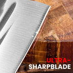 Stainless Steel Kitchen Knife with Ergonomic Handle