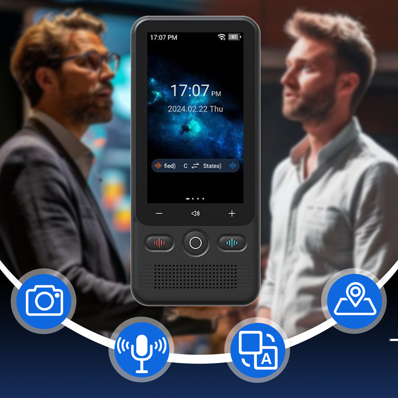 NOW! Multifunctional Portable Translator – Real-Time 2-Way Voice Translation, Offline Mode & 100+ Languages Supported