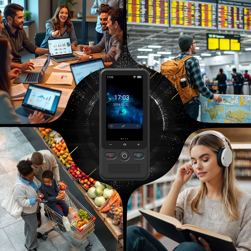 NOW! Multifunctional Portable Translator – Real-Time 2-Way Voice Translation, Offline Mode & 100+ Languages Supported