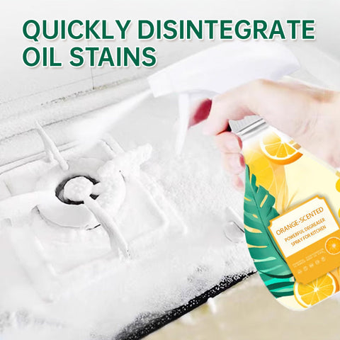 Orange-Scented Powerful Degreaser Spray for Kitchen