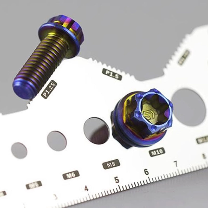 Stainless Steel Double-Sided Bolt Gauge Card（ ）