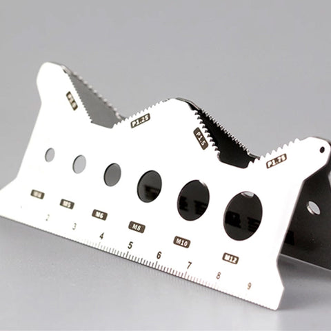 Stainless Steel Double-Sided Bolt Gauge Card（ ）