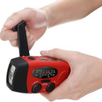 For ! Multifunctional Portable Solar Emergency Radio